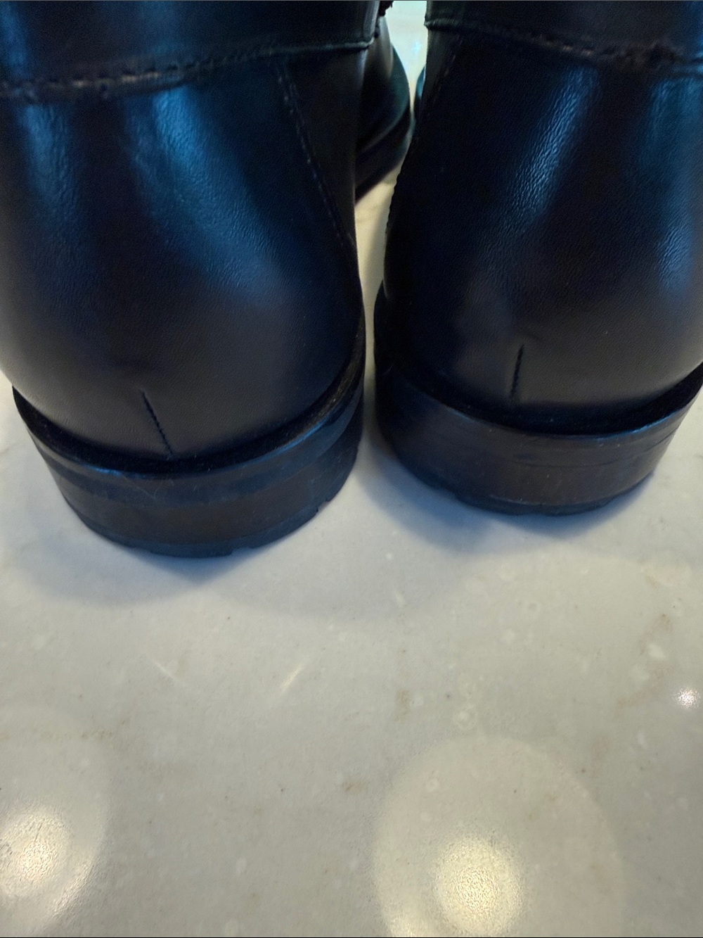 Allen Edmonds Black Leather Bit Loafers with Silver Hardware - Picture 6 of 7